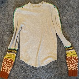 Free People Thermal / Crochet Top